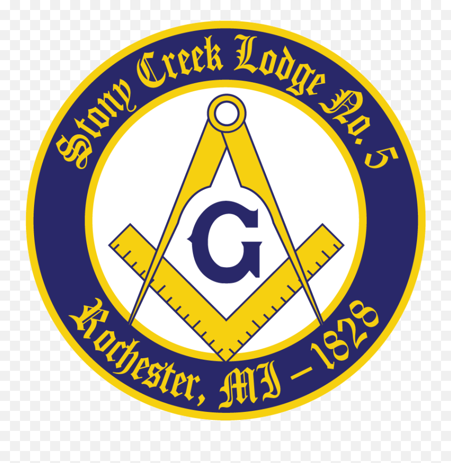 Masonic Lodge Stony Creek 5 In - Los Angeles Police Museum Emoji,Freemason Logo