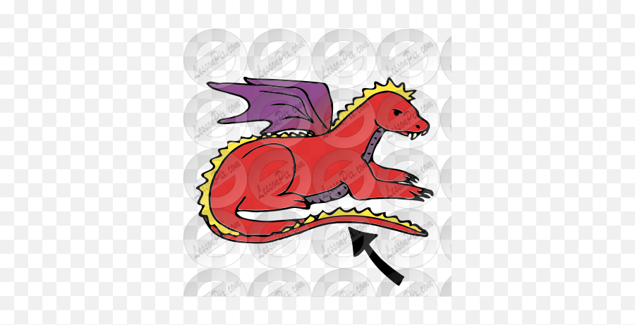 Tail Picture For Classroom Therapy - Dragon Emoji,Tail Clipart