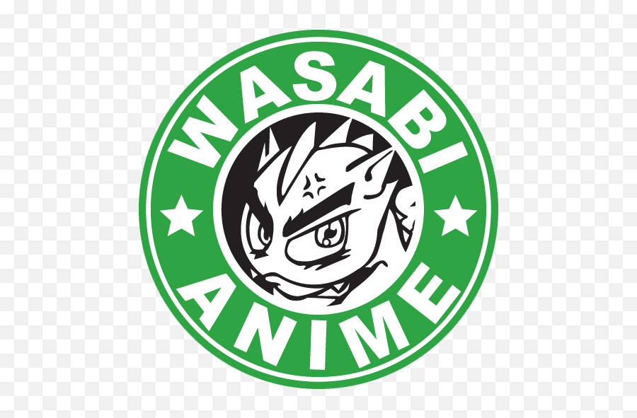 Wasabi Anime U2013 Green Mustard Entertainment - Automotive Decal Emoji,Anime Logo