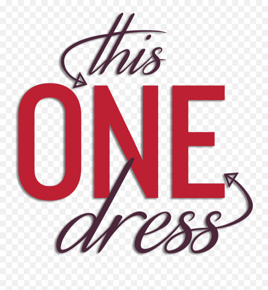 This One Dress - One Dress Logo Emoji,Small Logo