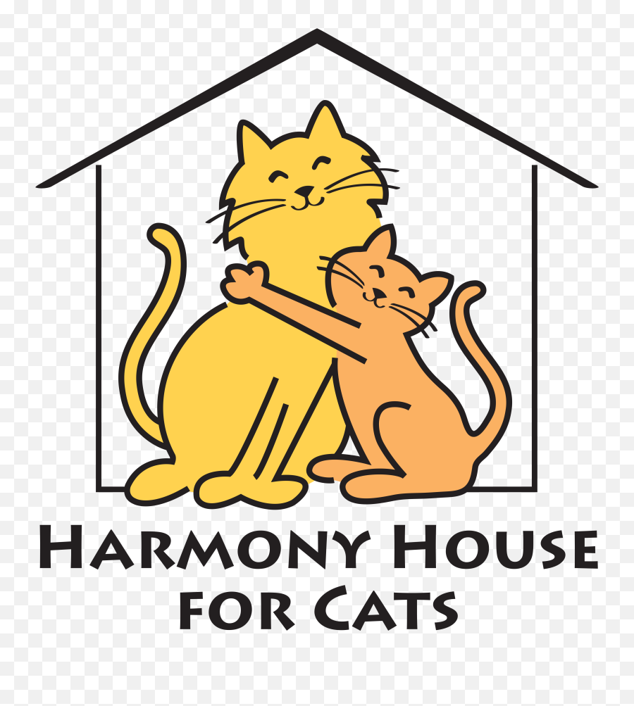 Harmony House For Cats Featuring Custom T - Shirts Prints Harmony House For Cats Logo Emoji,Cats Logo