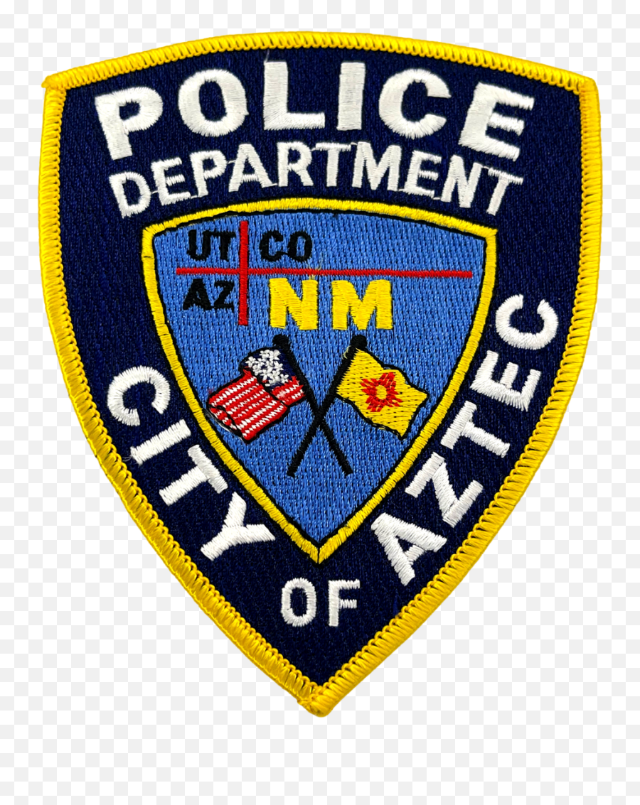 Aztec Police Nm Patch - Nypd Emoji,Aztecs Logos