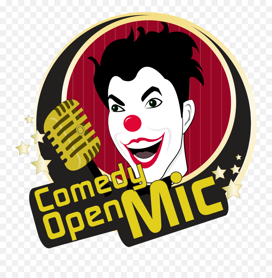 Download Com Joker Golden Mic Logo Png - Happy Emoji,Mic Logo