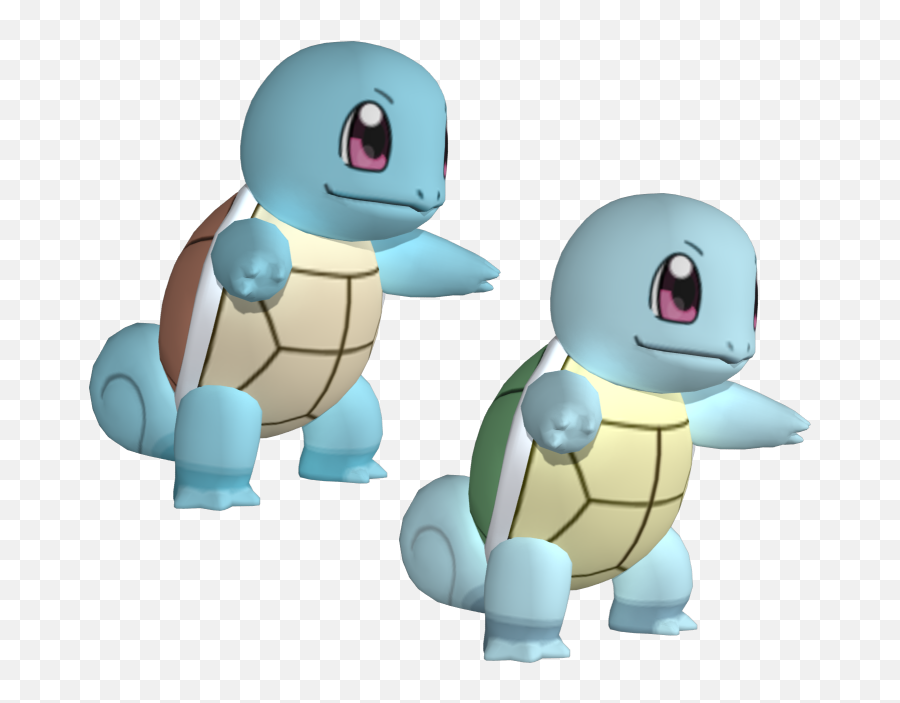 3ds - Squirtle 3d Model Emoji,Squirtle Png