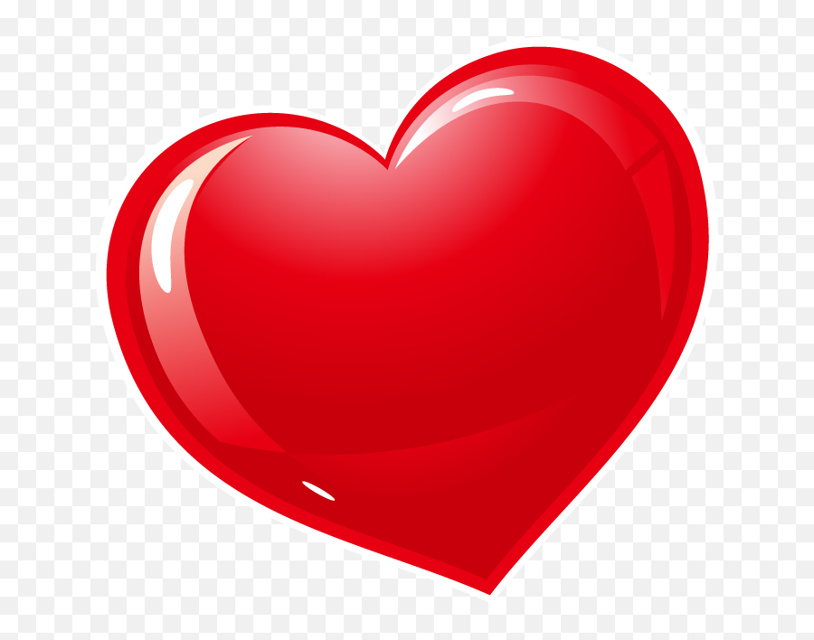 Three - Heart Cartoon Images Png Emoji,Cartoon Heart Png