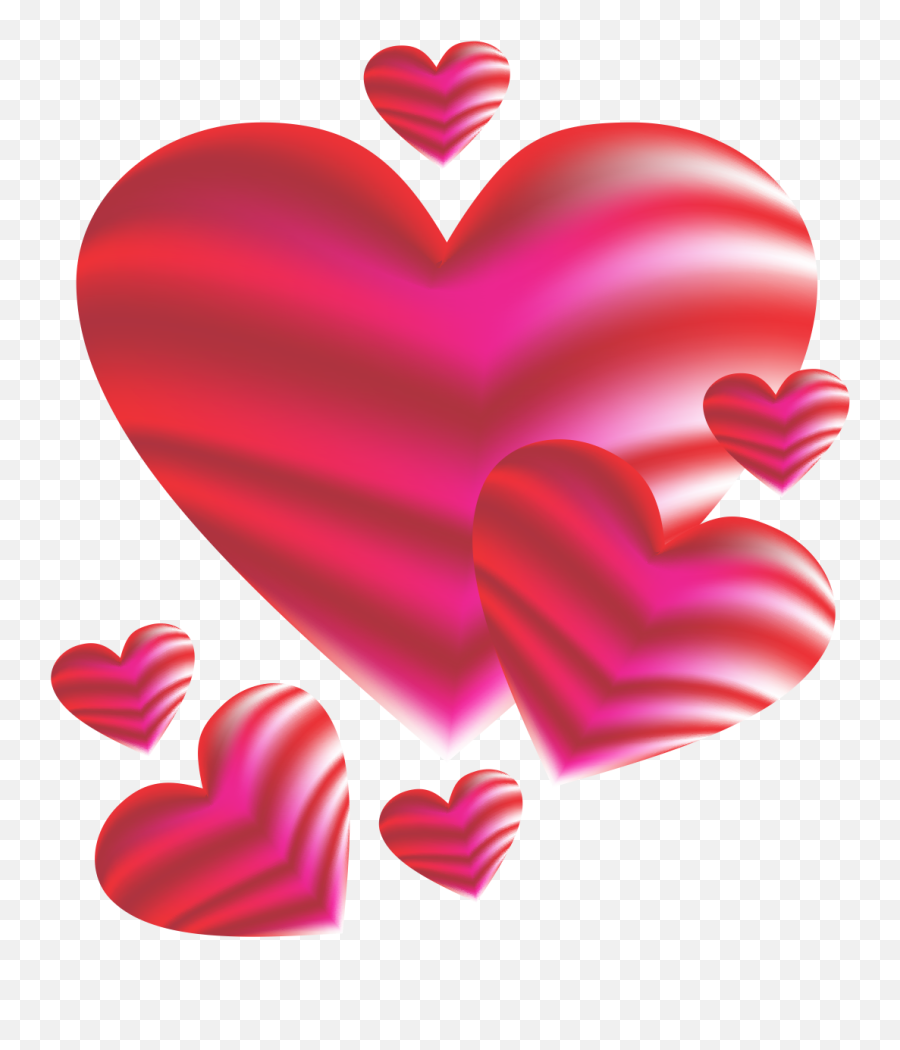 3d Heart Png Free Download - Girly Emoji,3d Heart Png