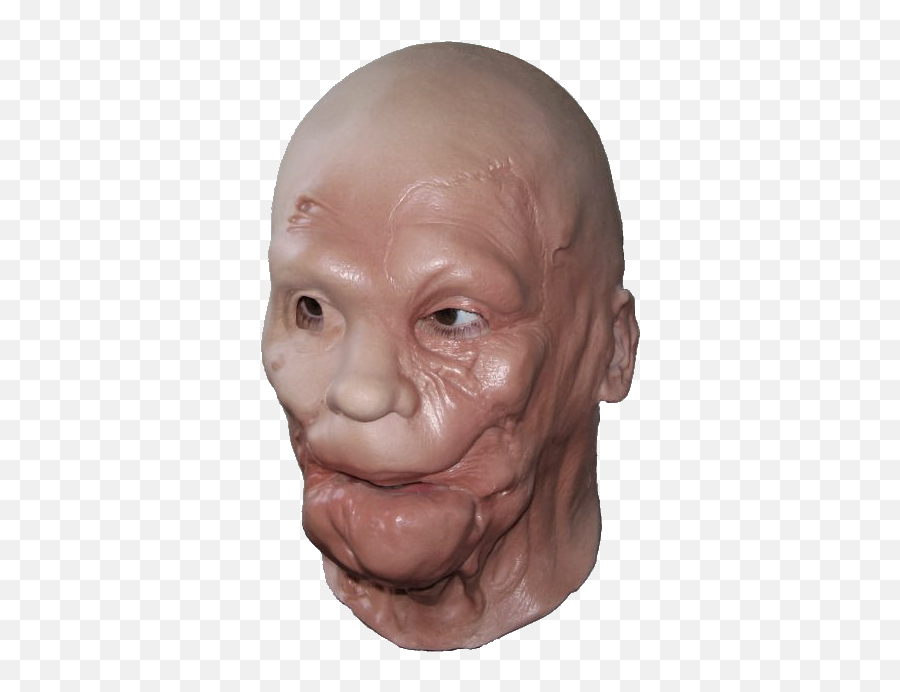 Transparent Face Mask For Burns - Realistic Latex Masks Emoji,Transparent Face Mask
