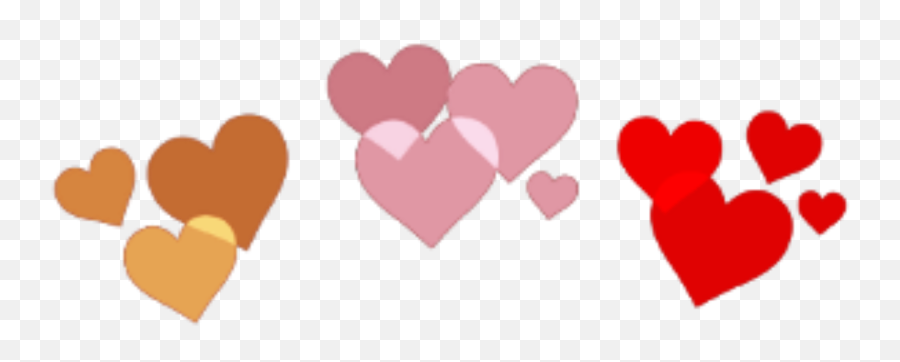 Transparent Heart Crown Png Red Emoji,Heart Crown Png