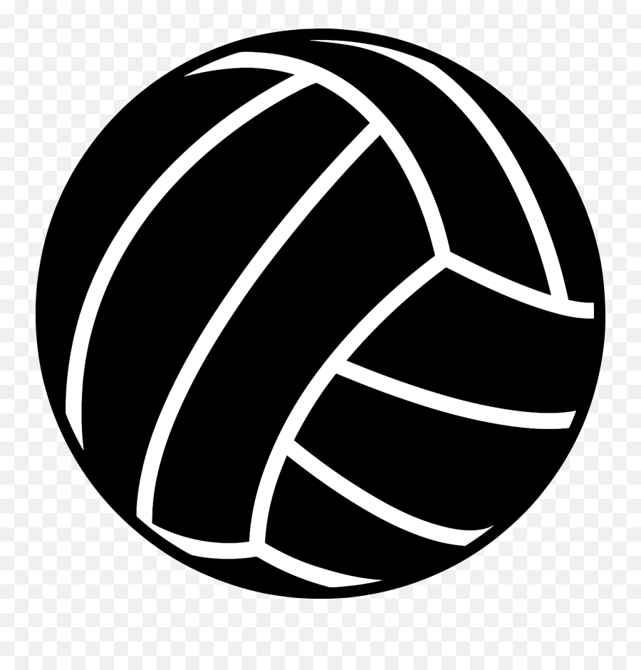 Clipart Volleyball Clip Art Clipart - Clip Art Black Volleyball Emoji,Volleyball Clipart