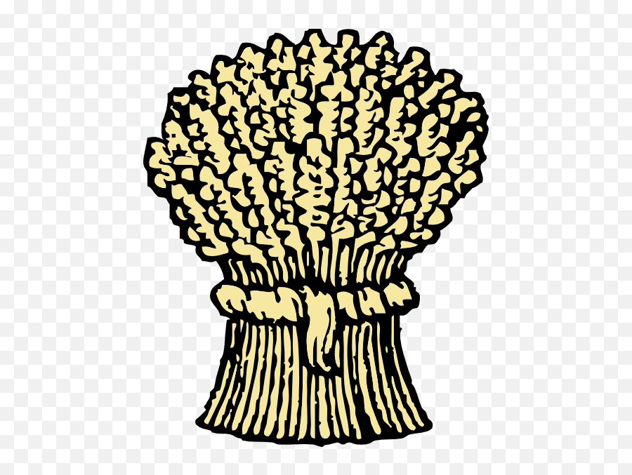 Wheat Clip Art - Cartoon Wheat Sheaf Emoji,Wheat Clipart