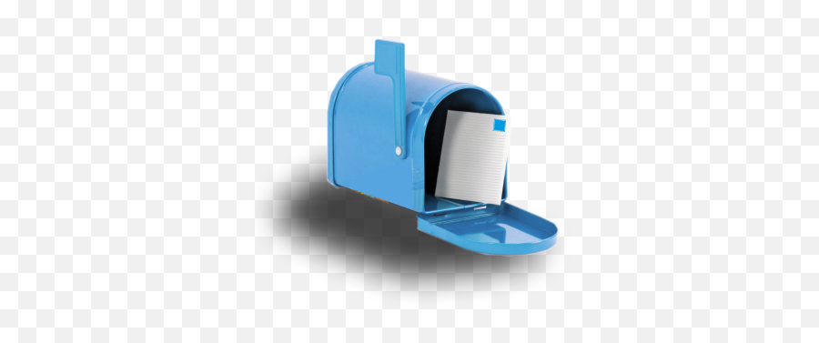 Mailbox Blue Mail Clipart Home - Empty Mailbox Png Emoji,Mail Clipart