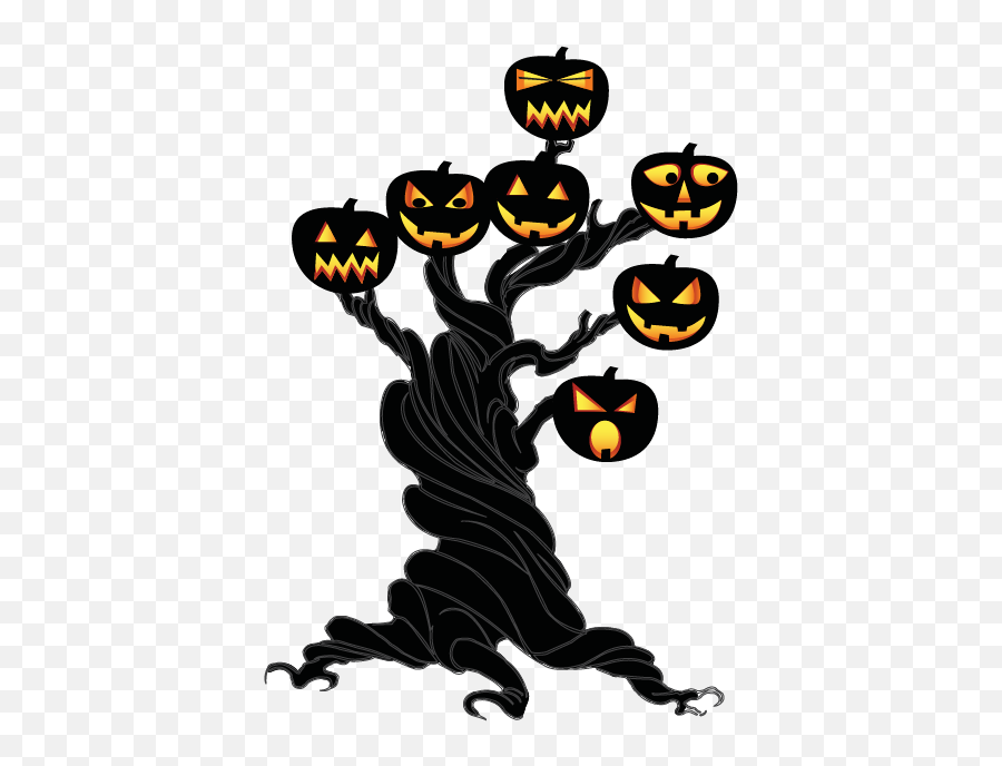 The Halloween Tree Halloween Cake Halloween Silhouette Font Emoji,Halloween Tree Png