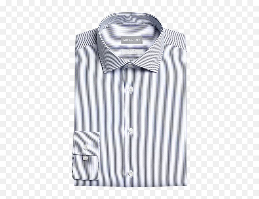 Michael Kors Wine U0026 Navy Check Slim Fit Dress Shirt - Menu0027s Emoji,Mk Logo Shirt