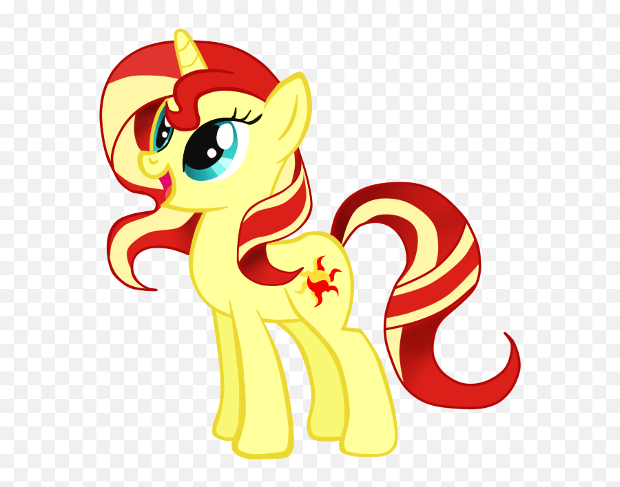 Download Hd Fanmade Sunset Shimmer - Gambar My Little Pony Emoji,My Little Pony Transparent Background