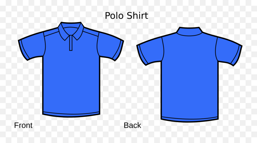 Blue Polo Shirt Svg Clip Arts Download - Download Clip Art Emoji,Shirts Clipart