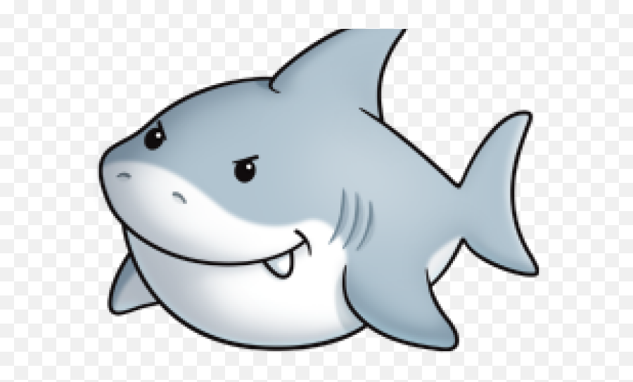 Shark Clipart Adorable - Mackerel Sharks Emoji,Shark Clipart