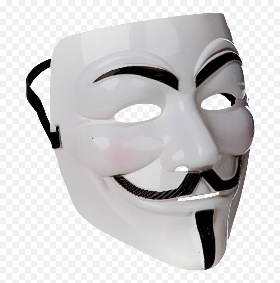 Download Hd Anonymous Maskpng Background - Anonymous Mask Emoji,Anonymous Mask Png
