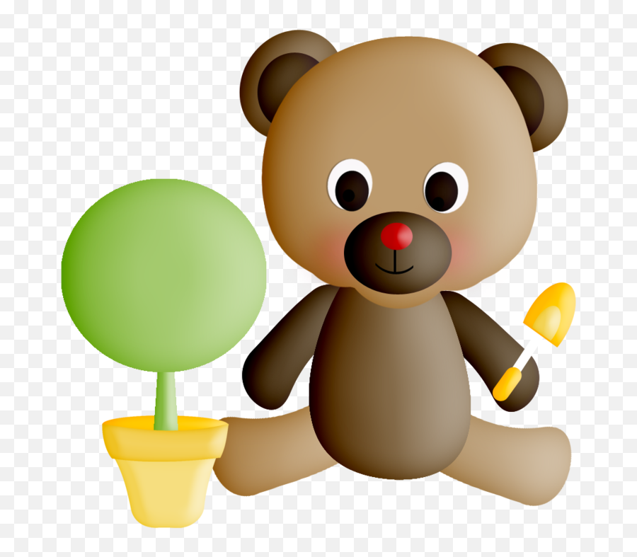 Photo By Luh - Happy Teddy Bear Clipart Full Size Clipart Emoji,Cute Teddy Bear Clipart