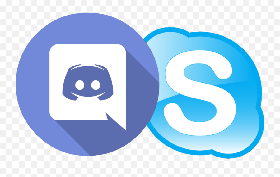 Discord Transparent Server Icon - Skype And Discord Icons Discord E Skype Emoji,Discord Icon Png