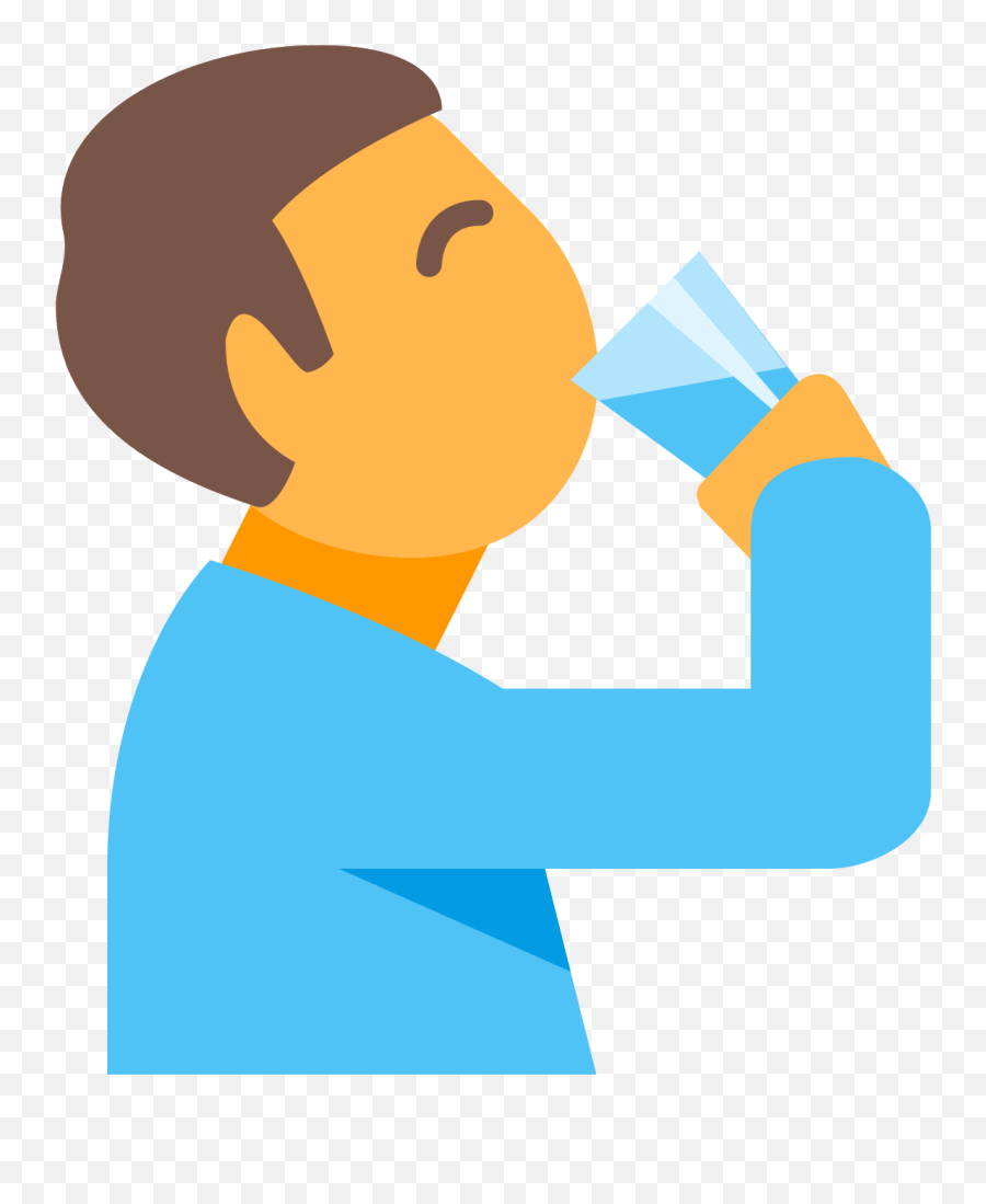 Drinking - Drinking Water Logo Png Emoji,Drink Png