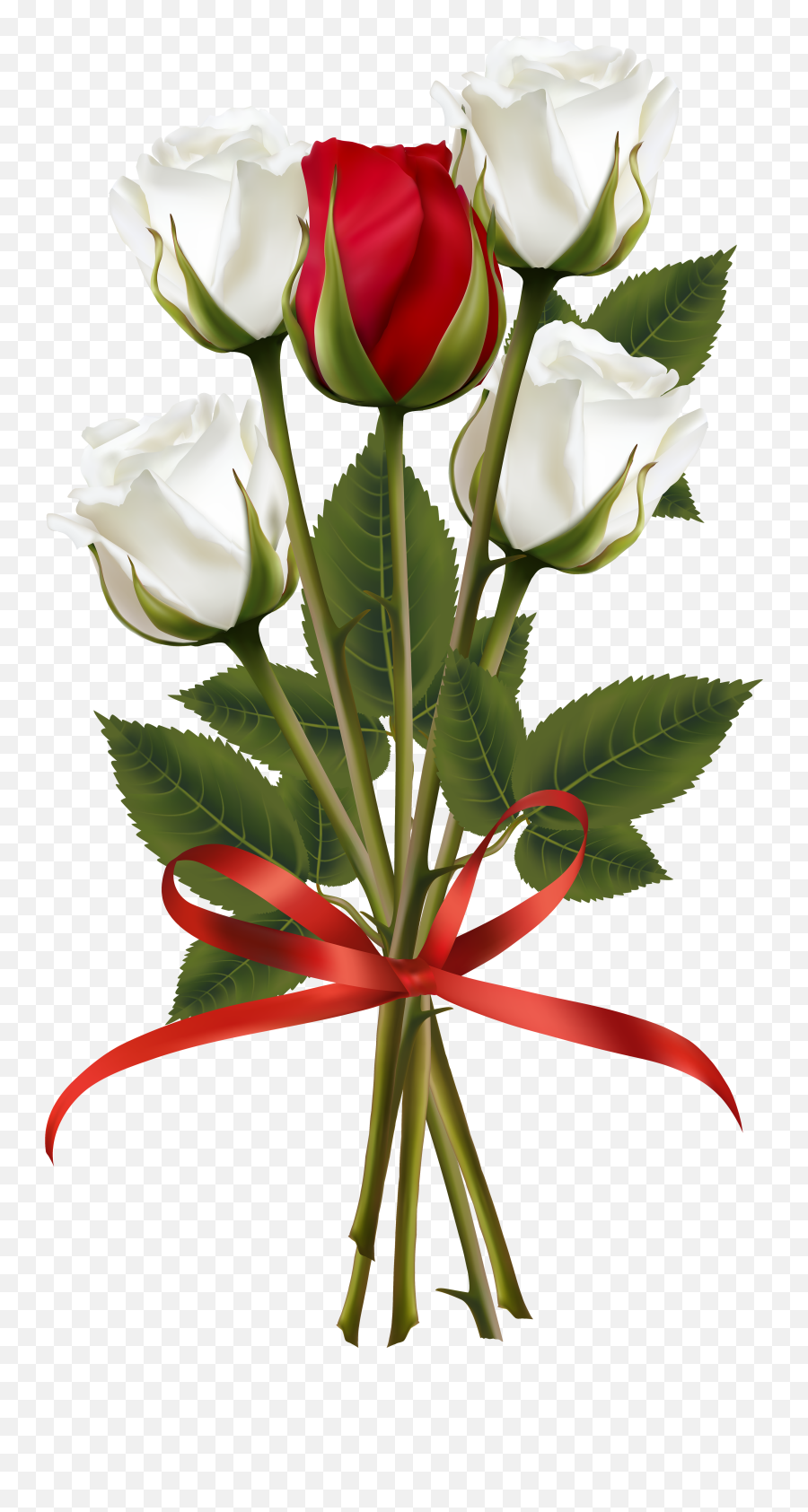 White Rose Clipart - Transparent Png Flower Bouquet Emoji,White Rose Png