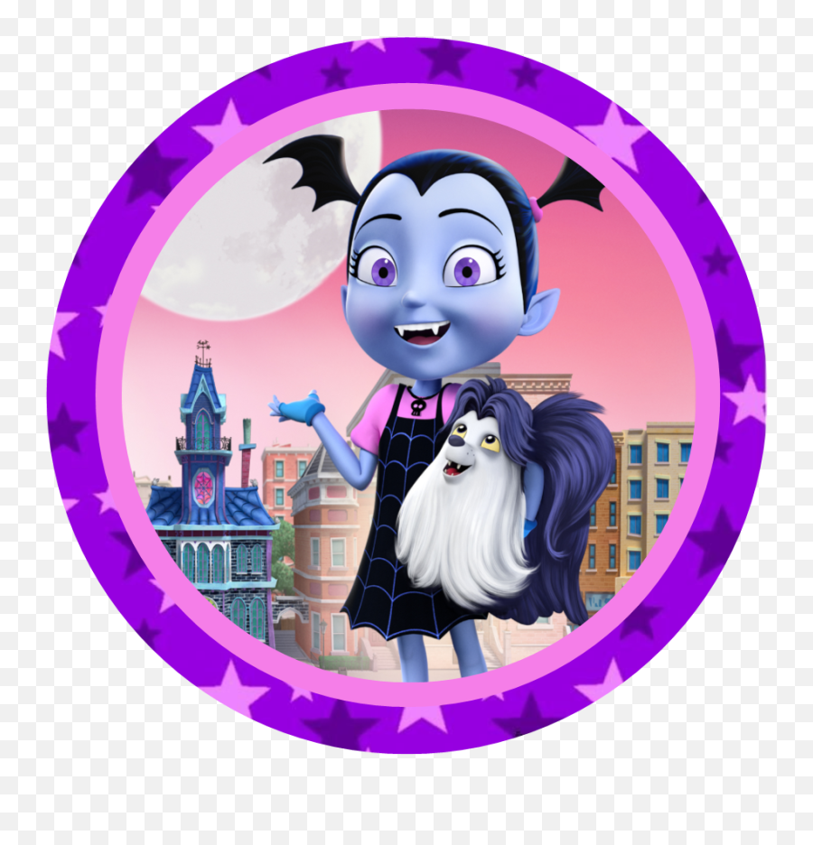 Vampirina Background Hd Png Download - Vampirina Stickers Emoji,Vampirina Png