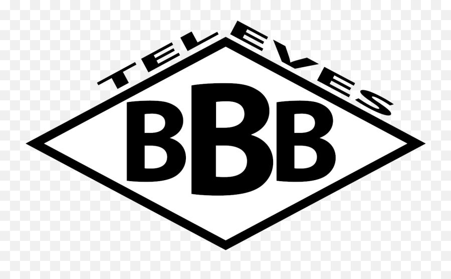 Televes Bbb Logo Antigo Anos 1950 - Dot Emoji,Bbb Logo