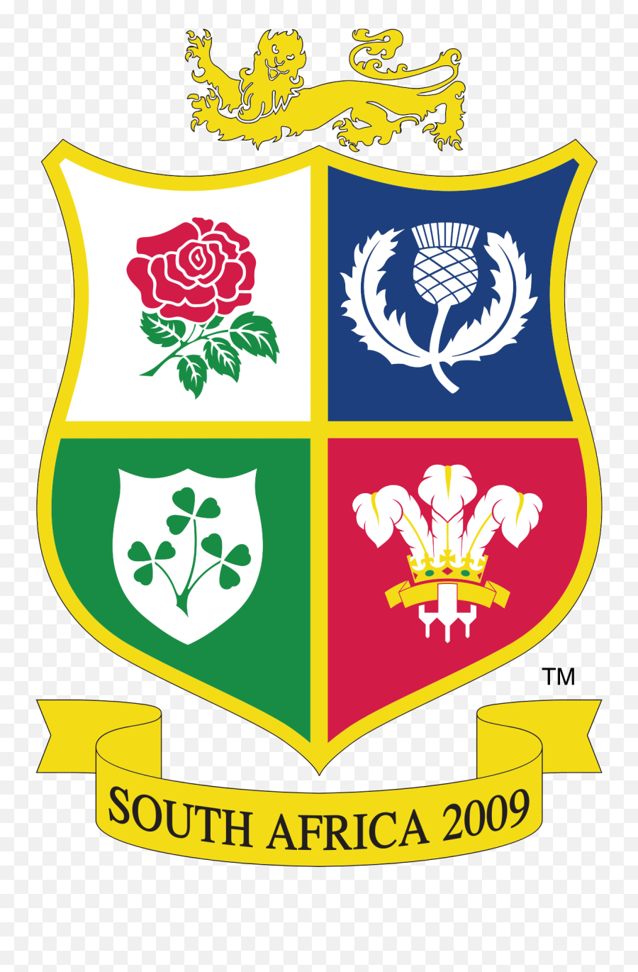 2009 British Irish Lions Tour To South Africa - British And Irish Lions Rugby Logo Emoji,Ford Logo Mandela