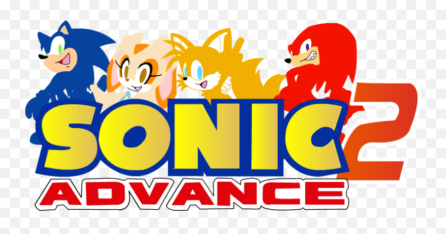 Sonic Video Game Title Logos - Sonic Advance Logo Hd Emoji,Sonic Cd Logo