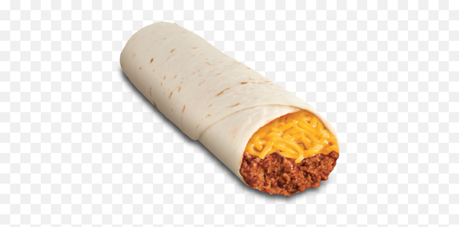 Taco Bell Burrito Transparent Png - Cheese Taco Bell Burritos Emoji,Burrito Clipart