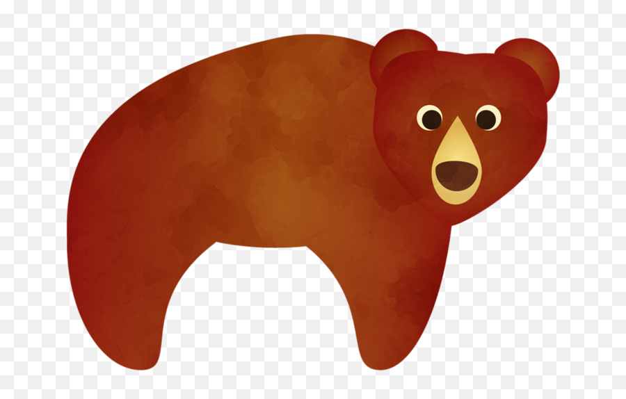 Bear Cute Animal Illustration Woodland Critters Forest - Animal Figure Emoji,Cute Animal Clipart