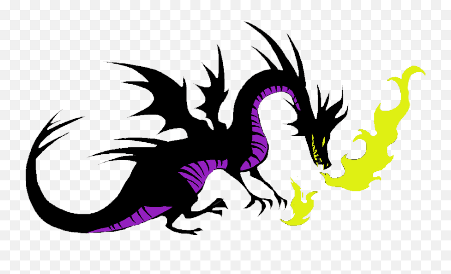 Cooptroop6u0027s Image Dragon Silhouette Disney Villains Art - Dragon Maleficent Clipart Emoji,Maleficent Png