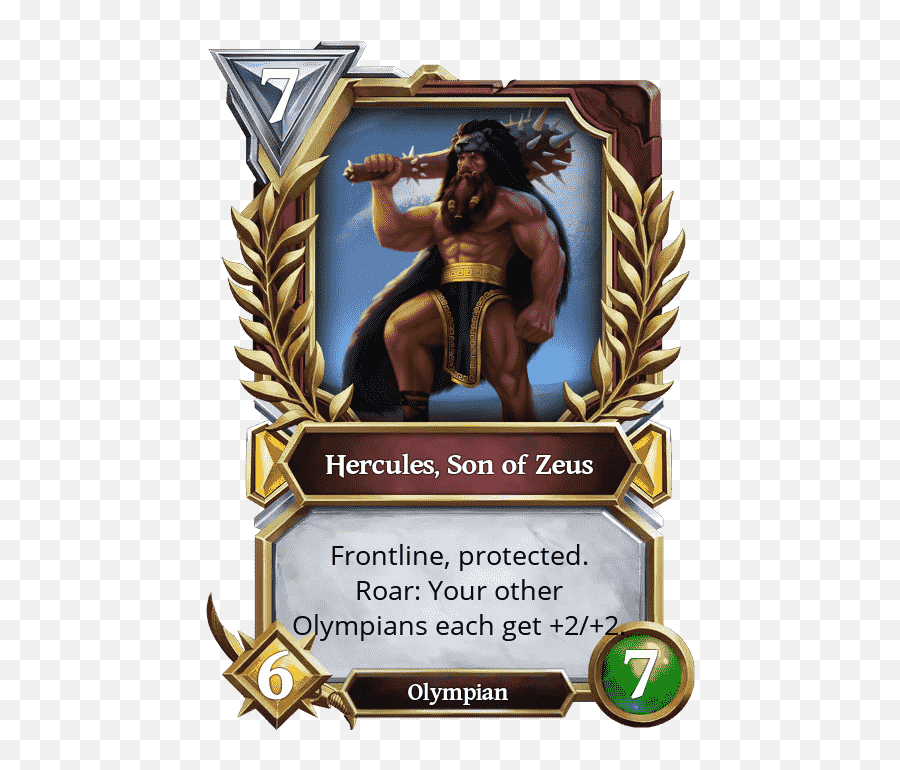 Gods Unchained Hercules Son Of Zeus Miime - Nemean Lion Emoji,Hercules Png