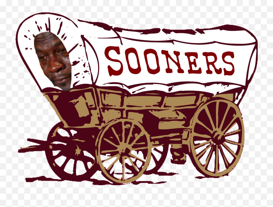 By Itself - Oklahoma Sooners Wagon Emoji,Oklahoma Sooners Logo