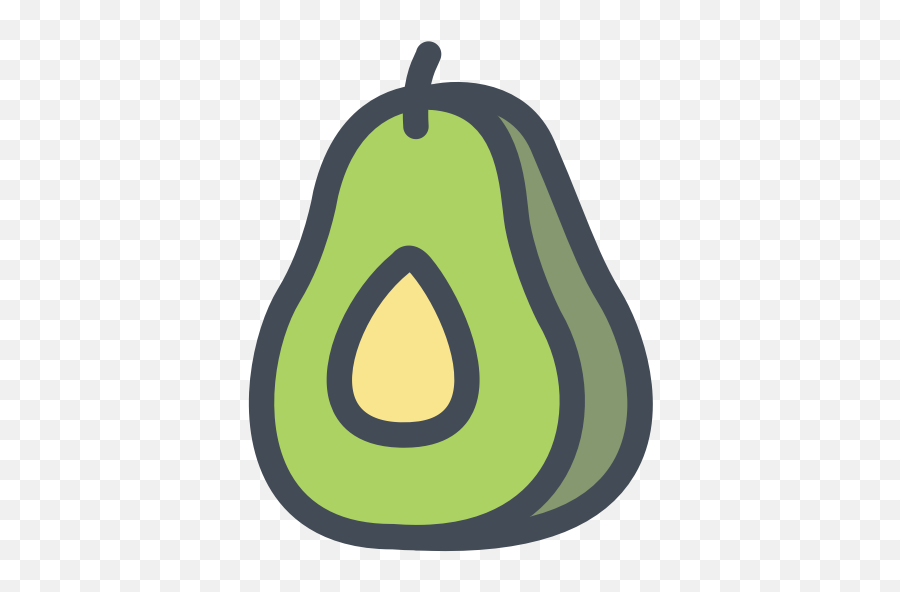 Avocado Icon Png U0026 Free Avocado Iconpng Transparent Images - Guacamole Ico Emoji,Avocado Transparent Background