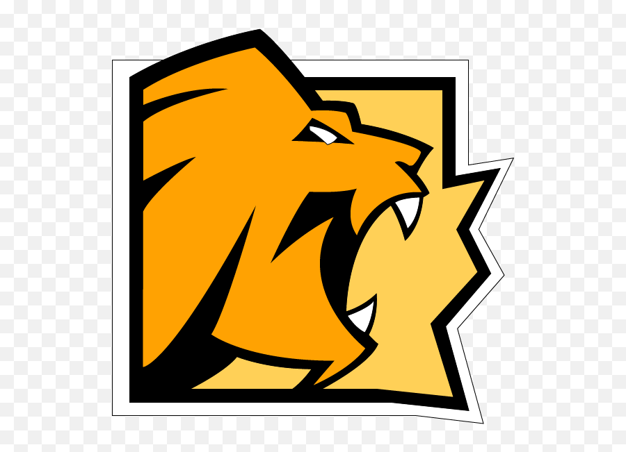 Lion Rainbow Six Logo Clipart - R6s Operator Icon Lion Emoji,Orange Lion Logo