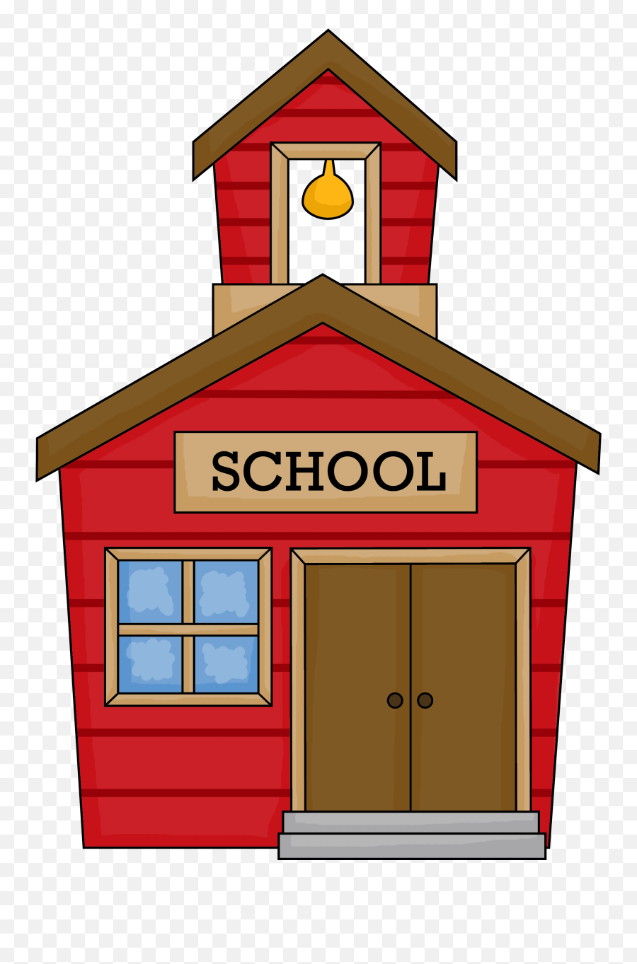 School Clipart - School House Clip Art Emoji,Welcome To Kindergarten Clipart