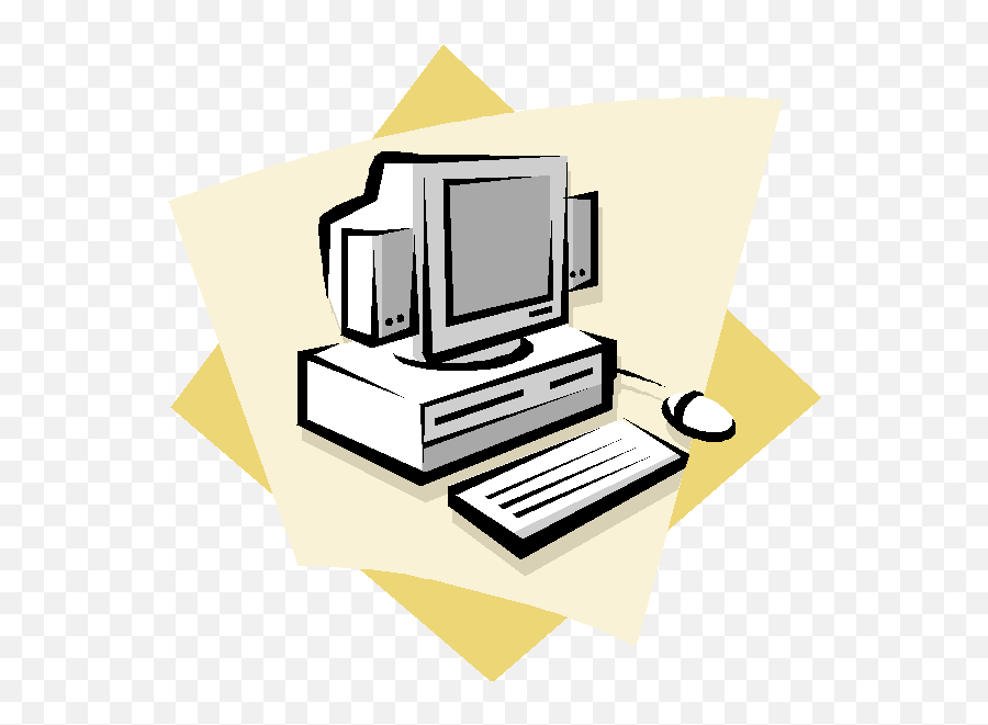 Computer Clipart - Clip Art Library Office Equipment Emoji,Computers Clipart