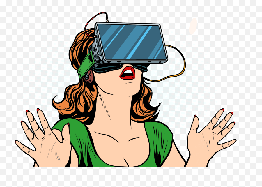 Virtual Reality Augumented Reality - Virtual Reality Clipart Png Emoji,Virtual Reality Png