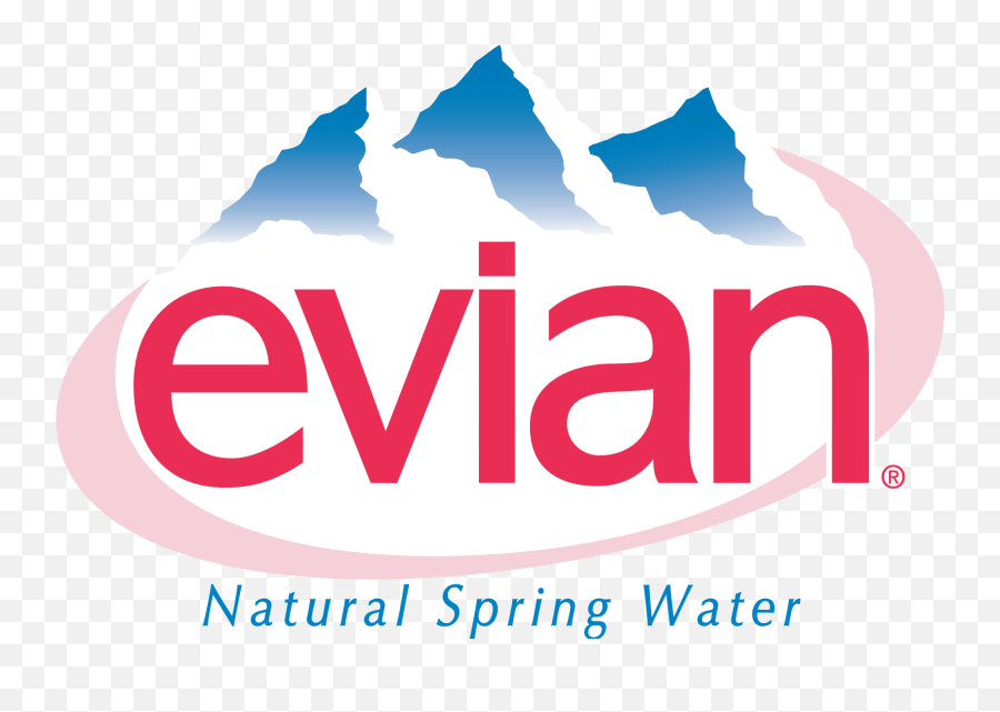 Spring Water - Evian Logo Emoji,Water Logo