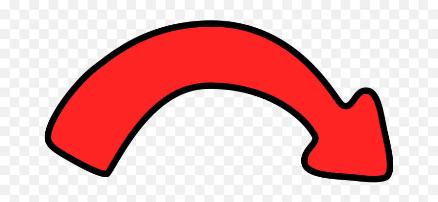Curved Arrow Png Emoji,Arrow Png