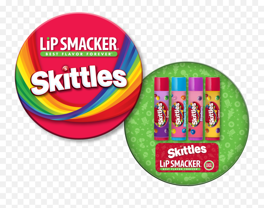 Tin Collection - Skittles Emoji,Skittles Logo