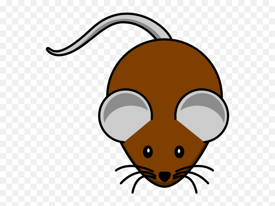 Brown Mouse Clipart - Mouse Clip Art Emoji,Mouse Clipart