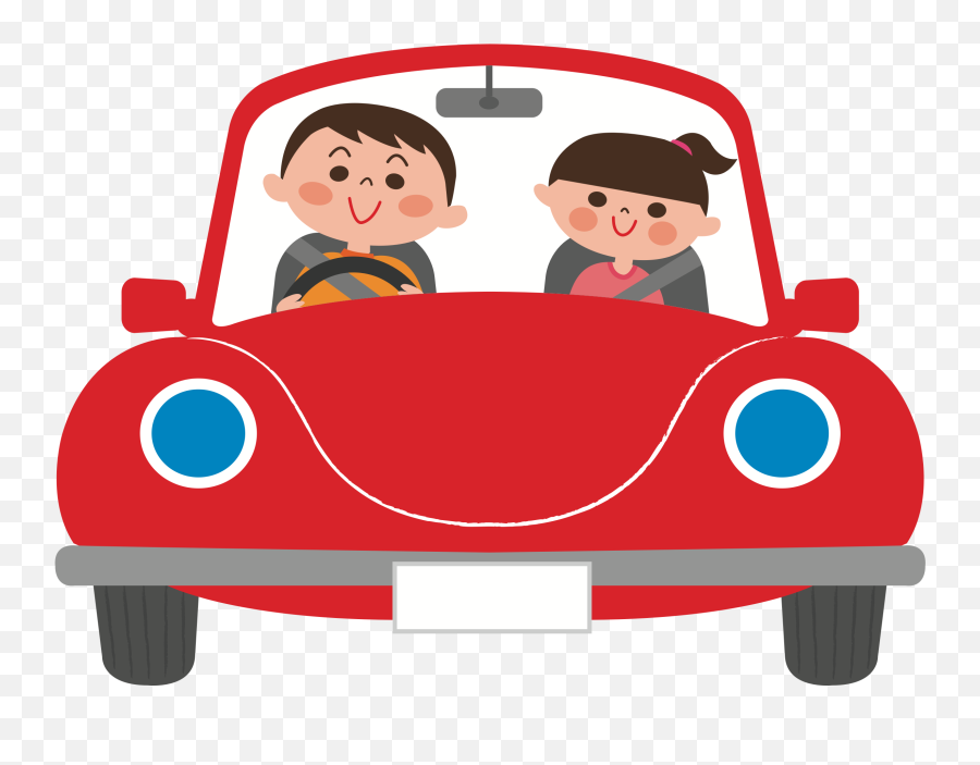 Boy Clipart Car 6 - Riding A Car Clipart 2536766 Png Car Ride Clipart Emoji,Boy Clipart