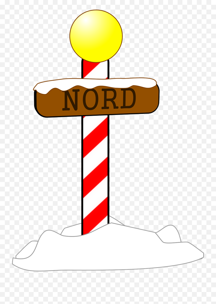 North Pole Clipart - Vertical Emoji,North Pole Clipart