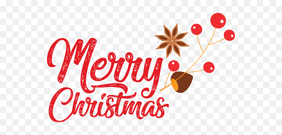 Christmas Logo Line Text For Merry - Language Emoji,Merry Christmas Logo