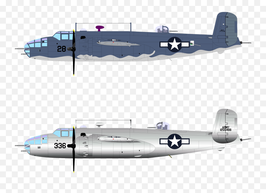B - 25 Mitchell Medium Bomber Clipart Free Download B 25 Mitchell Bomber Png Emoji,B Clipart