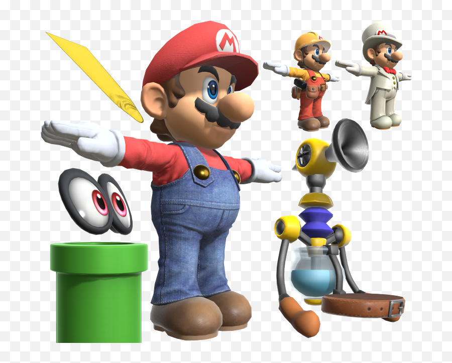 Nintendo Switch - Super Smash Bros Ultimate Mario The Super Smash Bros Ultimate Mario Model Emoji,Smash Ultimate Png