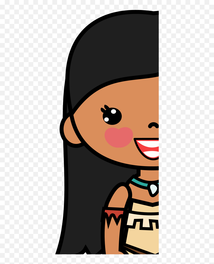 Pocahontas Kawaii Transparent Cartoon - Pocahontas Kawaii Emoji,Pocahontas Clipart