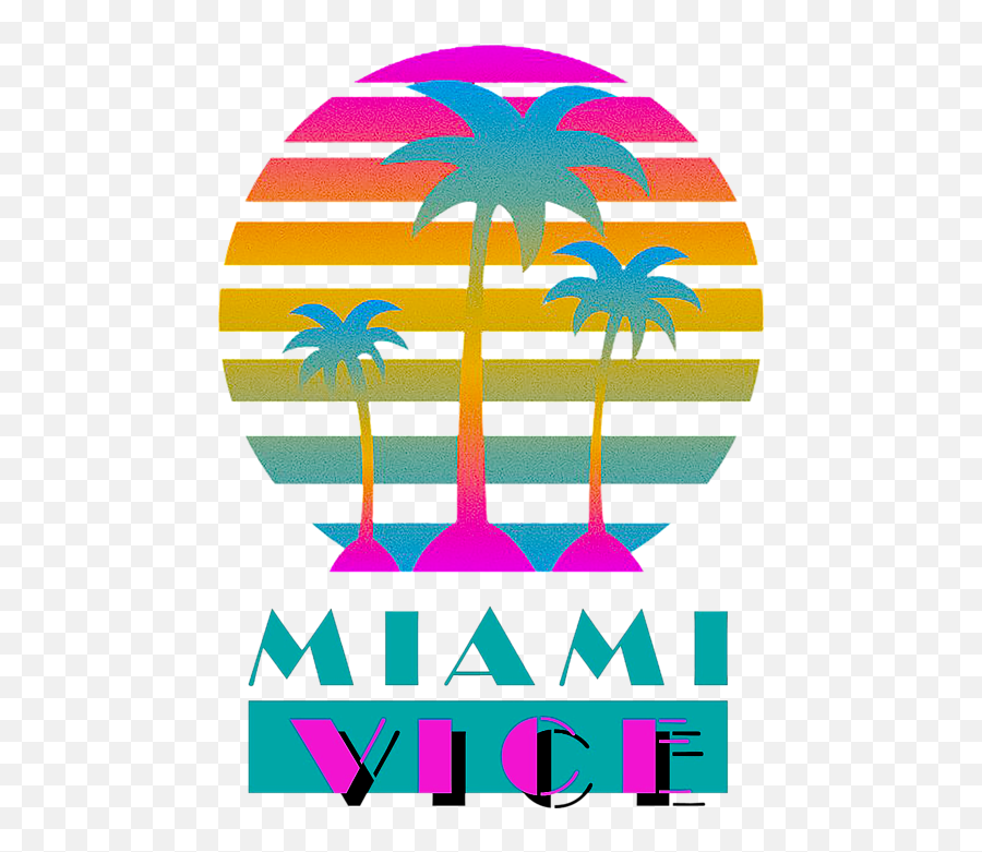 Miami Vice Beach Towel For Sale - Vertical Emoji,Miami Vice Logo